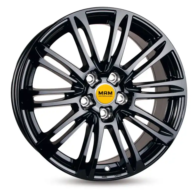 MAM Felgen A4 16, 7, 5, 108, 38, 72.6, black painted, Cumpără acum