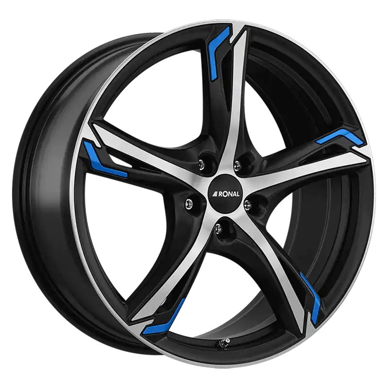 Doar azi Janta aliaj RONAL R62 Blue JBMFC 7.5x17 5x110 ET33 65,1