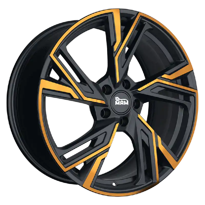 MAM Felgen RS5 18, 8, 5, 108, 40, 72.6, MATT BLACK FRONT COPPER, Doar azi