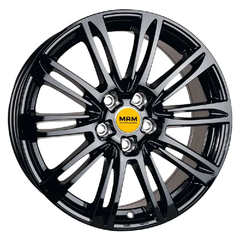 MAM Felgen A4 19, 8, 5, 112, 45, 66.6, black painted, Livrare expres