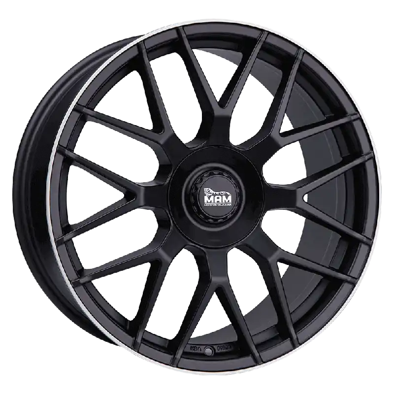 Chilipir MAM Felgen GT1 17, 7.5, 5, 120, 35, 72.6, MATT BLACK LIP POLISH,