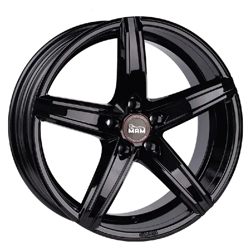 MAM Felgen OX-18 19, 8.5, 5, 112, 30, 66.6, black painted, Nu rata