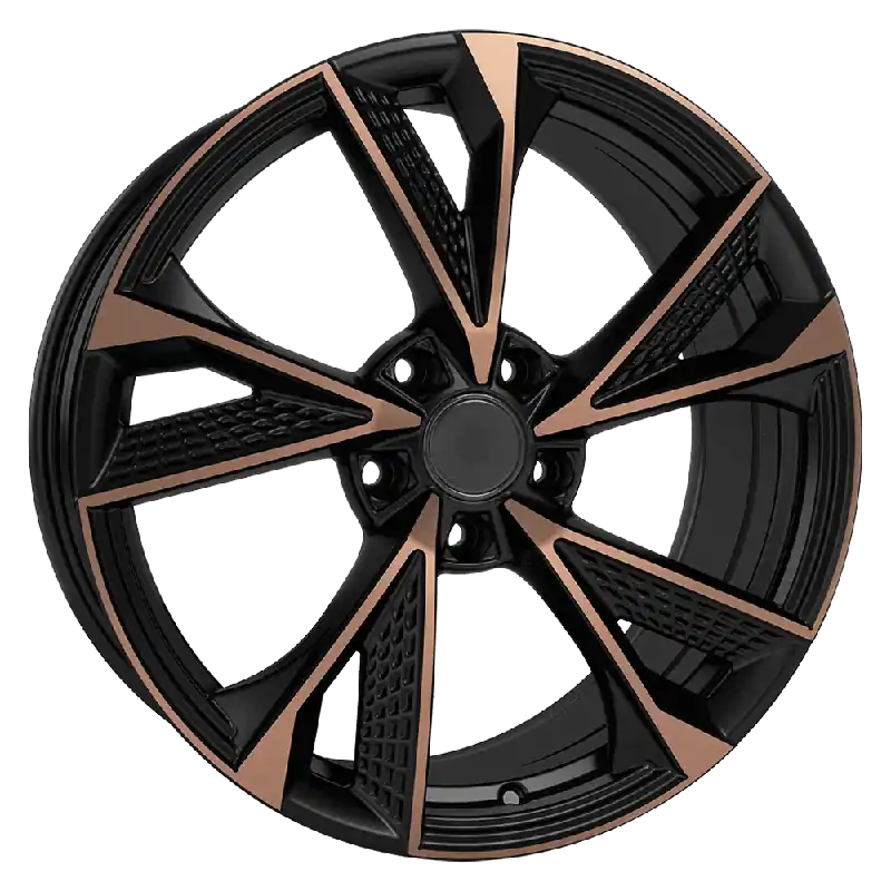 MAM Felgen RS6 19, 8.5, 5, 108, 45, 72.6, MATT BLACK FRONT COPPER, Super ofertă