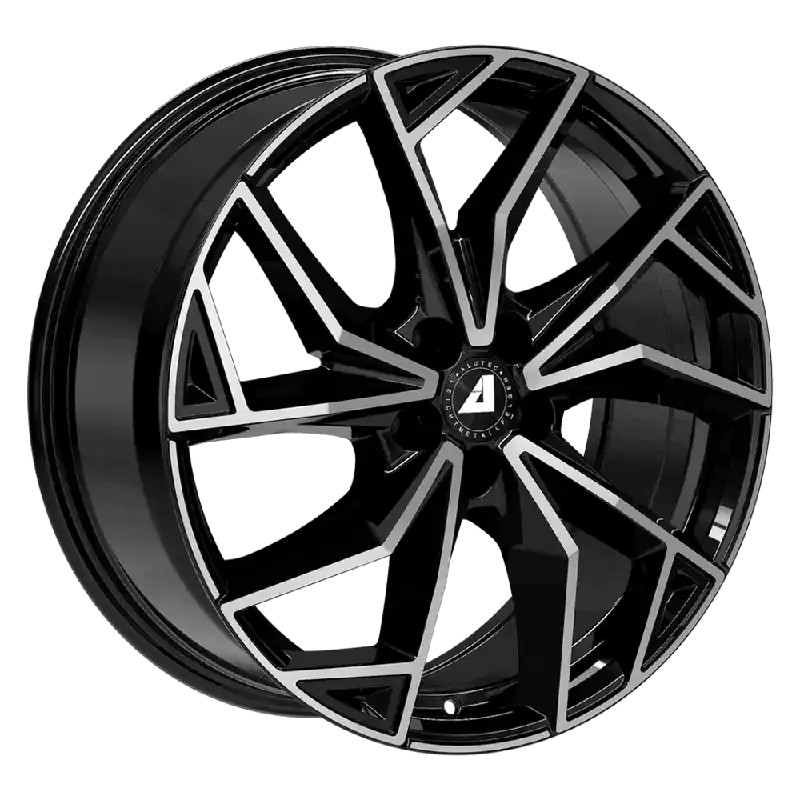 Alutec ADX.02 18, 7.5, 5, 114.3, 40, 70.1, diamond-black frontpolished, Ofertă specială