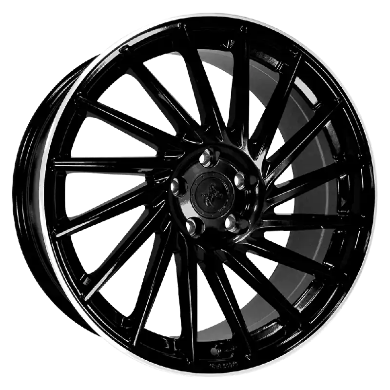 Keskin Tuning KT17 18, 8, 5, 114.3, 40, 72.6, black lip polish, Preț redus