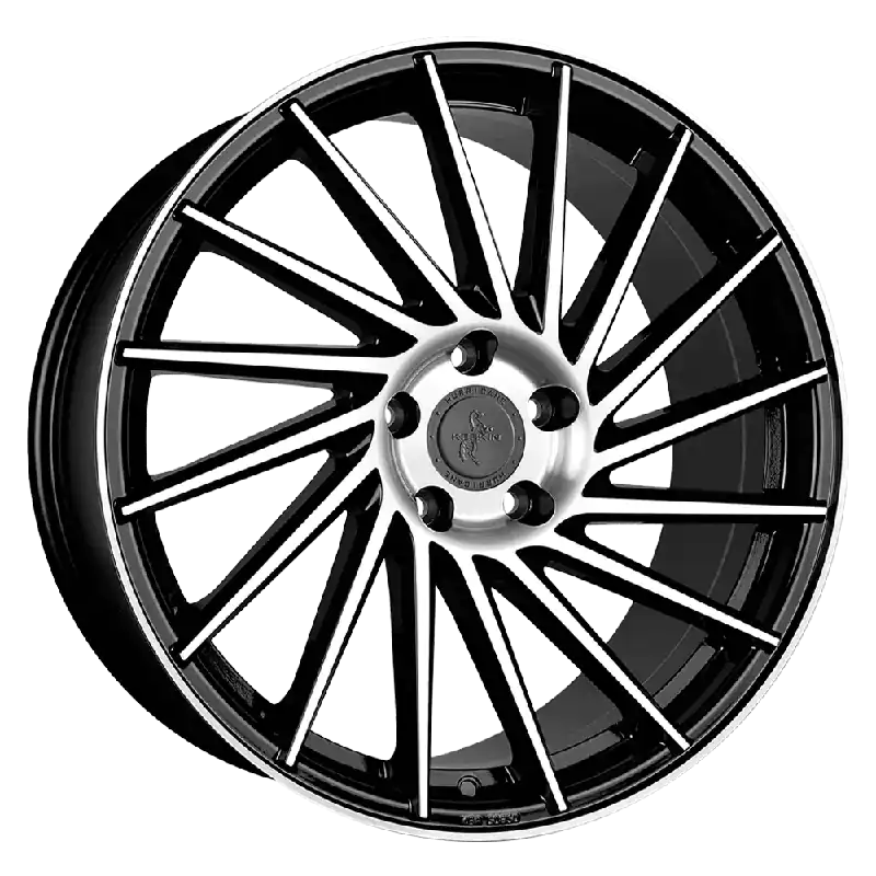 Keskin Tuning KT17 20, 9, 5, 112, 30, 72.6, BLACK FRONT POLISH, Retur ușor