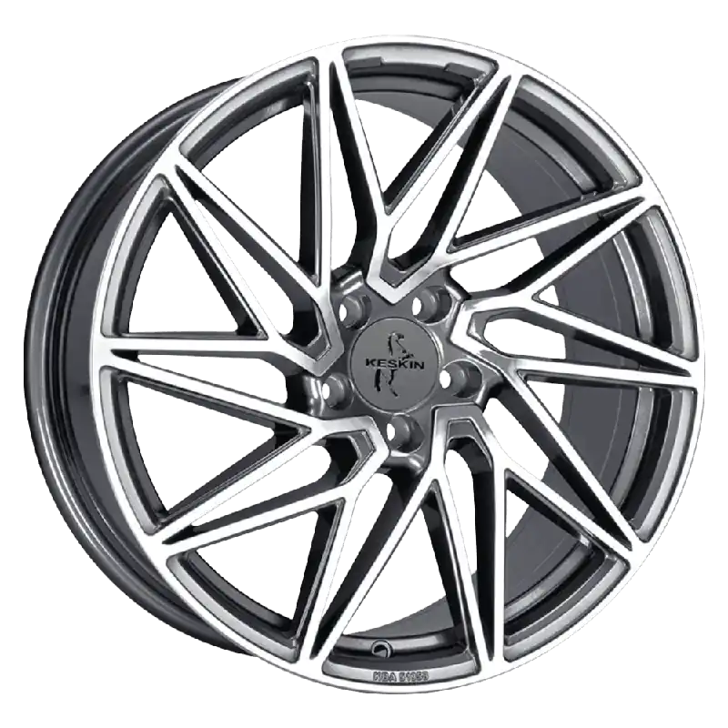 Keskin Tuning KT20 19, 8.5, 5, 112, 30, 72.6, BLACK FRONT POLISH, Super ofertă