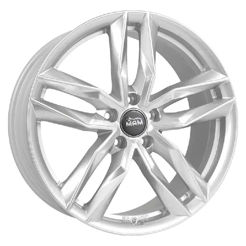MAM Felgen RS3 16, 7, 5, 114.3, 45, 72.6, silver painted, Chilipir