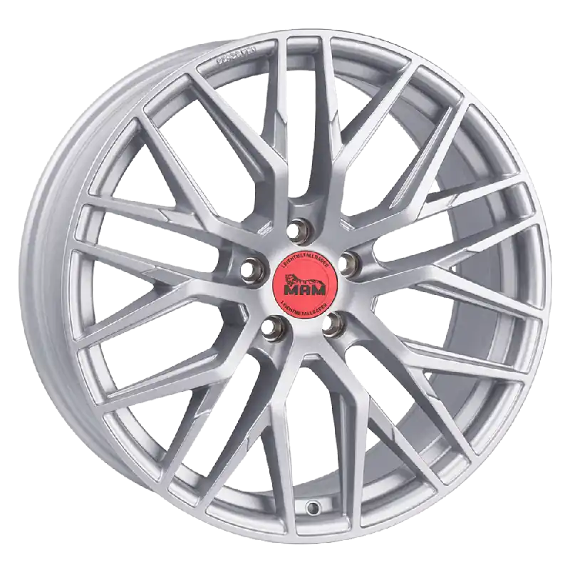 MAM Felgen RS4 19, 8.5, 5, 112, 30, 72.6, MATT SILVER PAINTED, Livrare rapidă