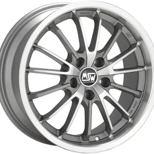 Janta aliaj MSW 21 Matt Grey Full Polished 7x17 4x108 ET16 Retur gratuit