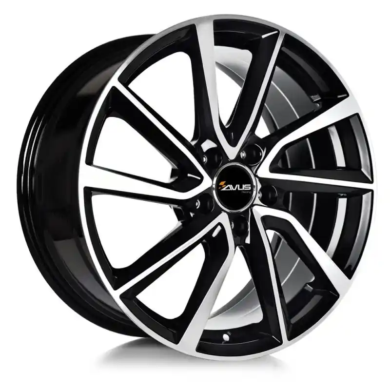 AVUS AC-518 17, 7.5, 5, 108, 45, 73.1, black polished, Chilipir
