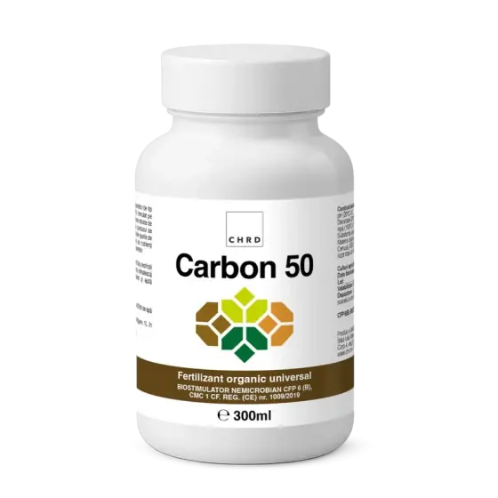 Biostimulator nemicrobian Carbon 50, 300 ml, CHRD, universal Promoție
