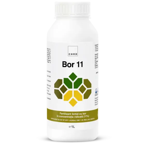 Fertilizant lichid BOR 11, 1 l, CHRD, foliar, rapita, floarea-soarelui, pomi fructiferi Ofertă specială
