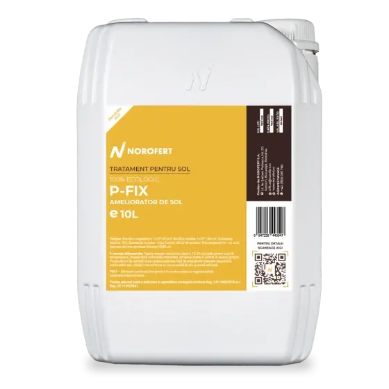 Tratament sol P-Fix, 10 L, Norofert, Lichid, BIO, Solubilizare Fosfor Cumpără acum