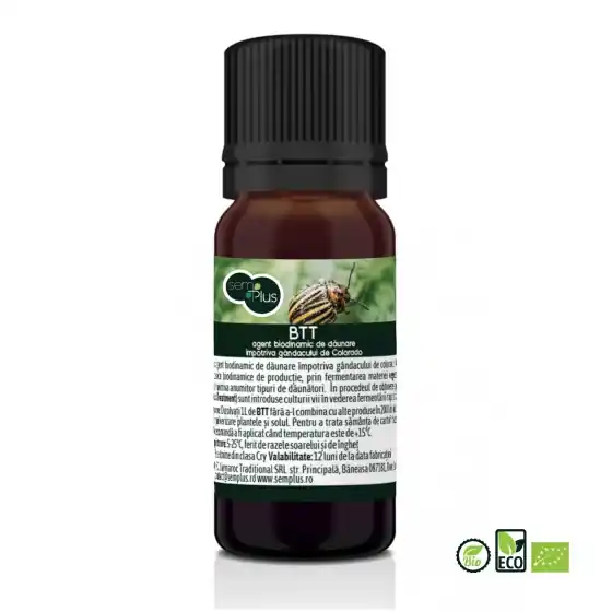BTT, Biopreparat auxiliar pentru cartofi cu acțiune mecanică – barieră fizică anti-aderență, 10 ml, SemPlus Cel mai vândut