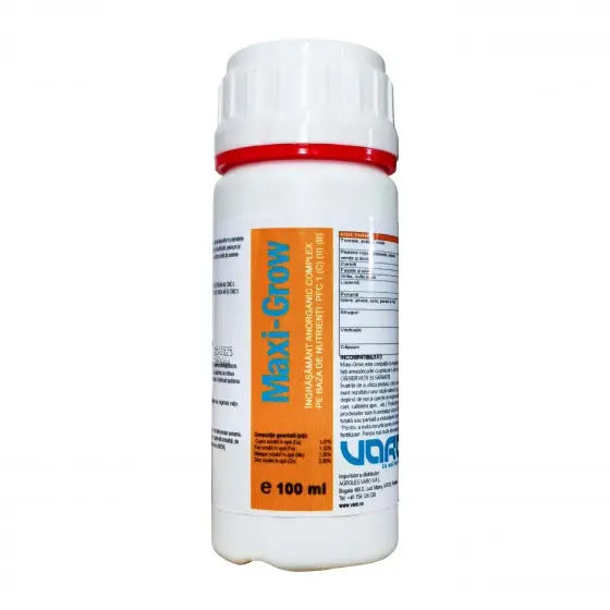 Biostimulator Maxi Grow, 100 ml, Cosmocel, foliar Preț redus