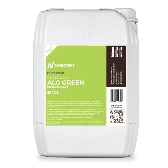 Cumpără acum Biostimulator organic Alg Green, 10 l, Norofert, pe baza de alge