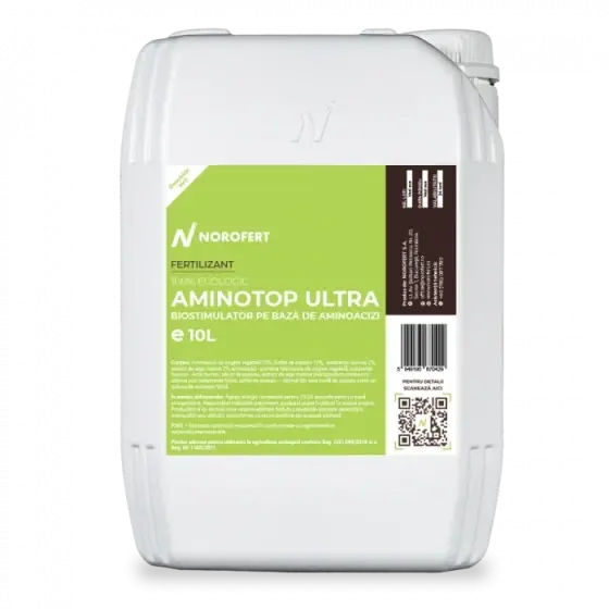 Biostimulator Aminotop Ultra, 1 l, Norofert, organic, cu aminoacizi Reduceri