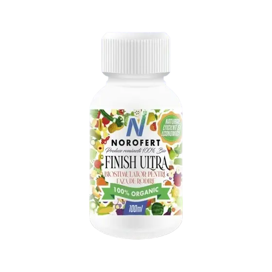 Biostimulator Finish Ultra, 100 ml, Norofert, pentru faza de rodire Ofertă specială