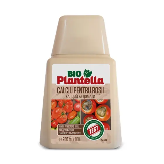 Super ofertă Ingrasamant ecologic cu calciu, 250 ml, Plantella Bio, rosii, ardei, castraveti