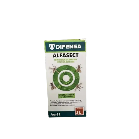 Cumpără online Insecticid concentrat pentru combaterea insectelor zburatoare, Alfasect, 10 ml