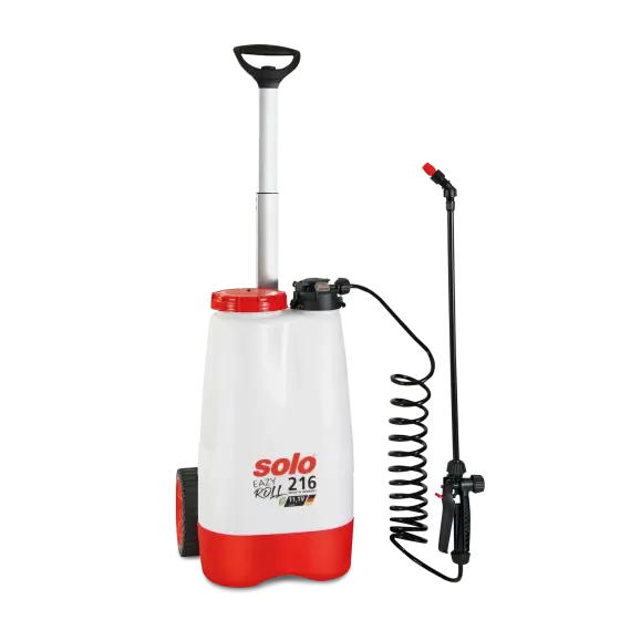 Ieftin Pulverizator cu carucior alimentat cu baterii SOLO EAZY-ROLL 216, 16 l