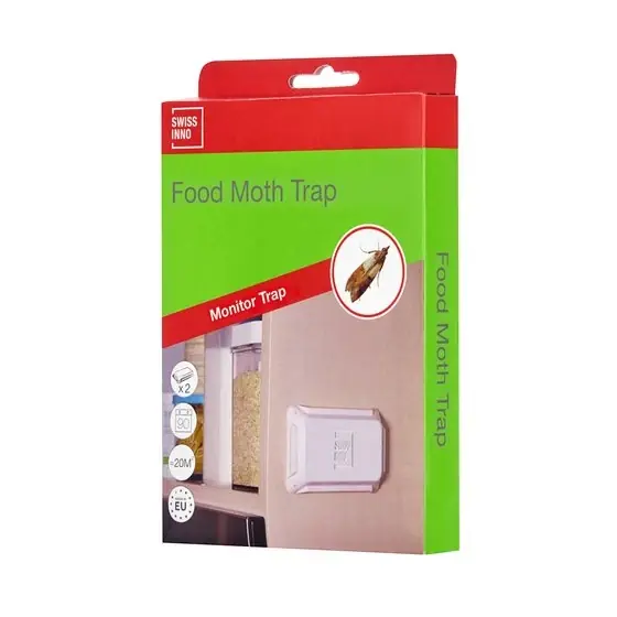 Capcana pentru molii alimentare cu feromoni, Swissino Food Moth Trap, set 2 bucati Livrare expres