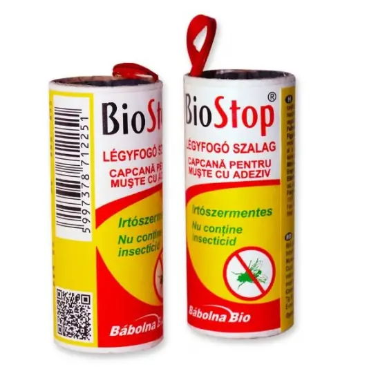 Capcana adeziva Biostop, 1 buc, Babolna Bio, muste Nu rata