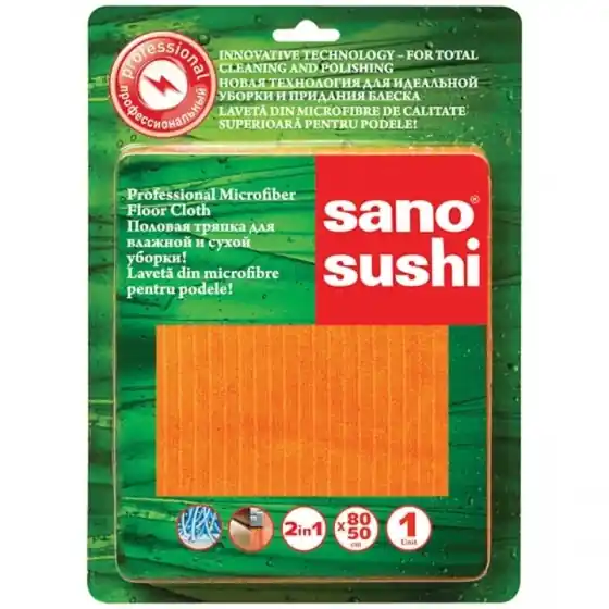 Super ofertă Laveta microfibra pentru pardoseala Sano Sushi, 80x60 cm
