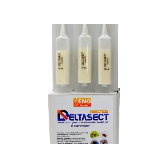 Insecticid pentru combaterea insectelor taratoare si zburatoare Deltasect, 10 ml Preț redus