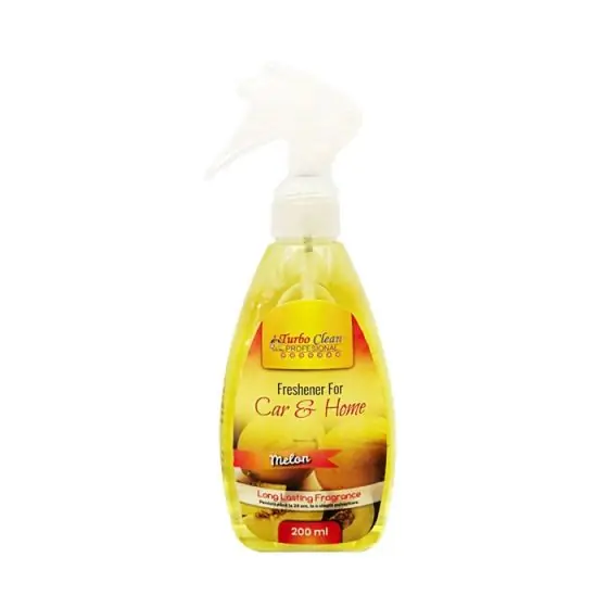 Retur gratuit Odorizant camera si textile Turbo Clean 200 ml Pepene Galben pe baza de alcool