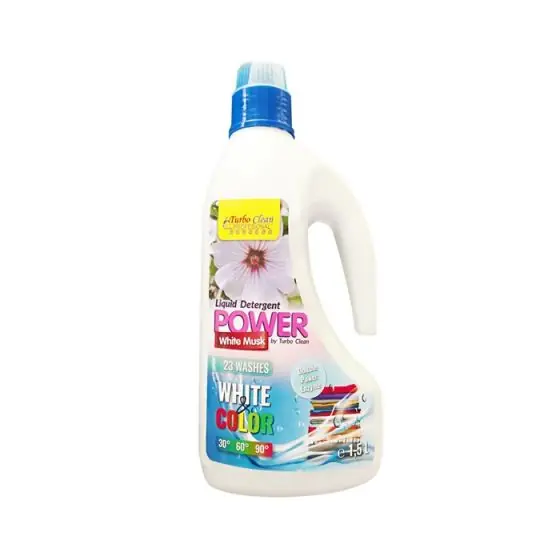 Detergent lichid de rufe Turbo Clean 1,5L White Musk Doar azi
