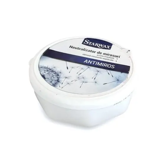 Odorizant mirosuri baie, bucatarie, cu carbune activ Starwax, 225 g Retur ușor