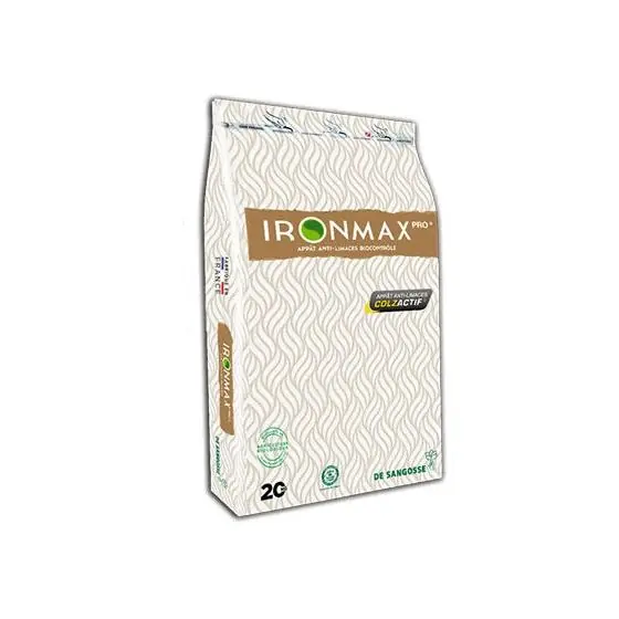 Retur ușor Moluscocid Bio Ironmax Pro, 5 kg, De Sangosse, Granule, Melci, Legume, Gradina, Ornamentale
