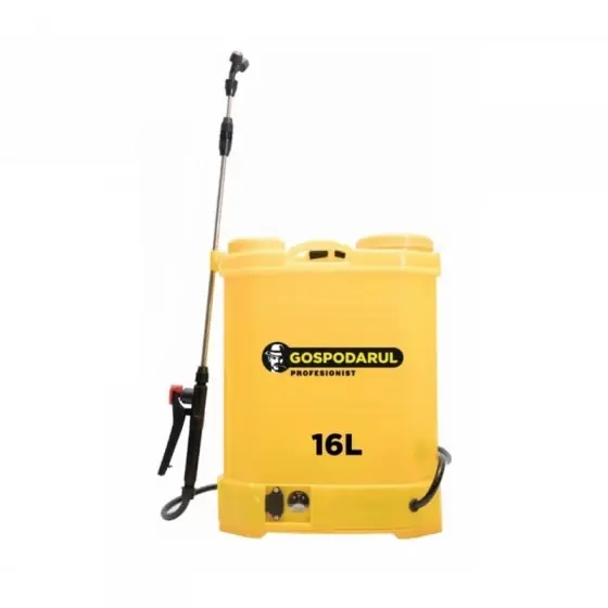 Pulverizator cu Baterie 16L GP PMP0061 - Pompa Stropit Electrica 12V 8Ah Livrare rapidă