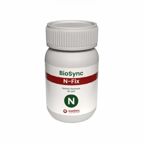 Mai ieftin Bacterii fixatoare de azot BioSync N-Fix, 1 flacon, Gazonul, cu rol in germinarea semintelor si dezvoltarea plantelor