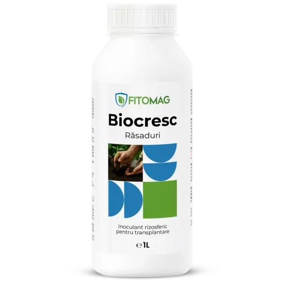 Expediere rapidă Biostimulator inradacinare potrivit pentru toate culturile, Biocresc Rasaduri, 1 l