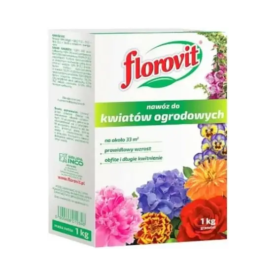 Disponibil imediat Ingrasamant pentru flori de gradina Florovit, 1 kg
