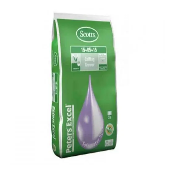 Calitate înaltă Ingrasamant hidrosolubil Peters Excel Soft Water CaMg 15+05+15+7CaO+2MgO+ME, 15 kg