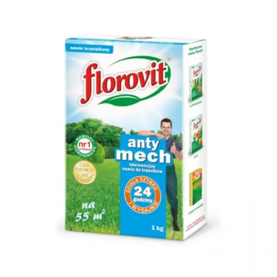 Ingrasamant de urgenta pentru gazon Florovit Anti-muschi, 1 kg Preț mic