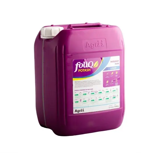Preț promoțional Ingrasamant foliar destinat refacerii deficientelor de potasiu, FoliQ Potash, 10 l