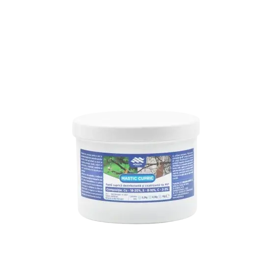 Mai ieftin Pasta cuprica dezinfectanta si cicatrizanta tip MIF, Mastic Cupric, 500 g