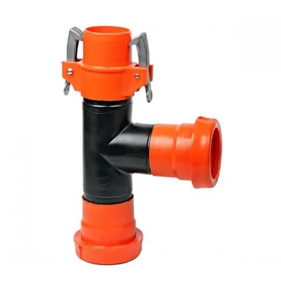 Teu egal pentru coloana irigare, tip Aripi de Ploaie, diametru 63 mm, SemPlusPlast Super ofertă
