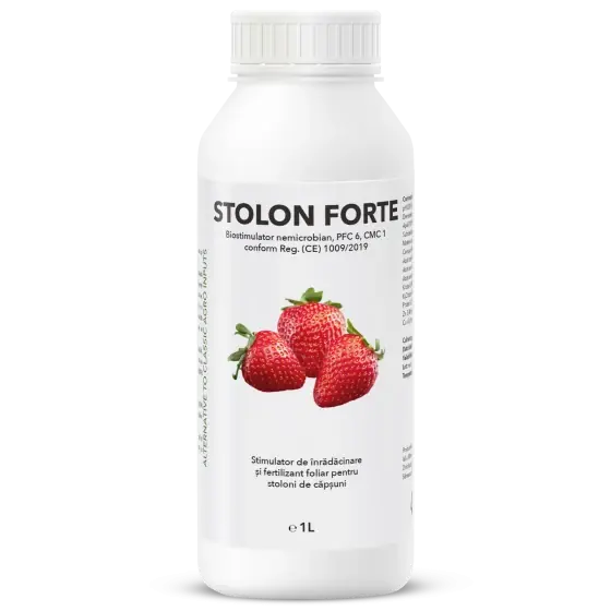 Stimulator de inradacinare si fertilizant foliar pentru stolonii de capsuni, Stolon Forte, 1 litru, SemPlus Cumpără acum