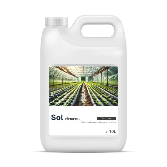 Calitate înaltă Sol Elements, solutie minerala de tip amendament pentru un sol curat, 10 litri