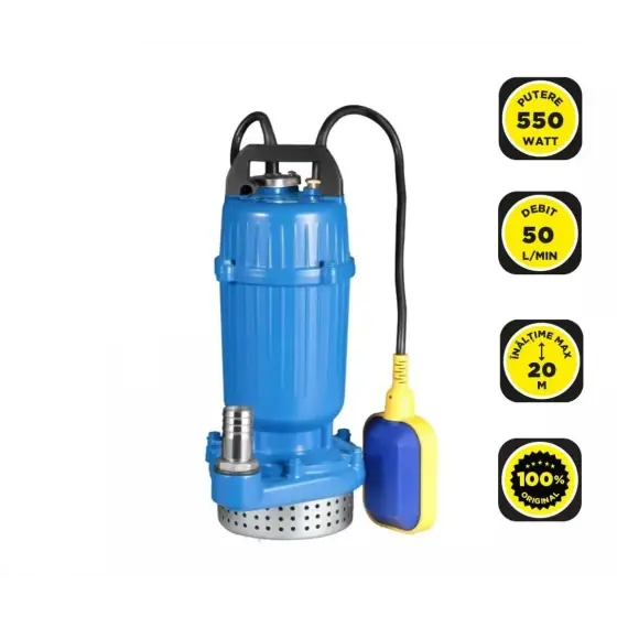 Cumpără acum GP - POMPĂ SUBMERSIBILĂ - APĂ CURATĂ - QDX-20-F