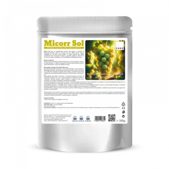 Comandă acum Nutritie si biostimulare completa pentru vita de vie, Micorr Sol, 500 g