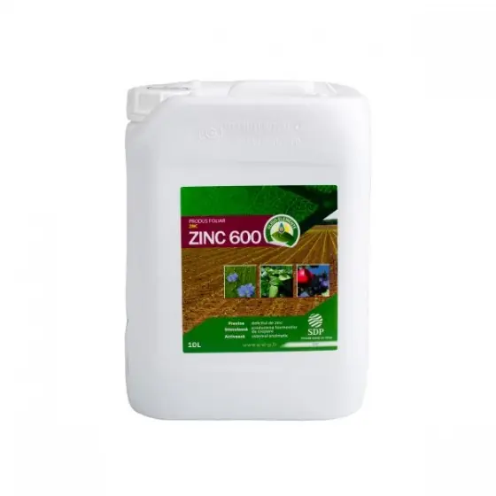 Fertilizant foliar ZINC 600, 10 litri Reducere de preț
