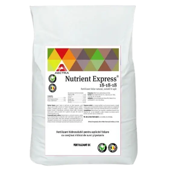 Biostimulator de crestere complex, Nutrient Express 18-18-18, 1 kg Reducere