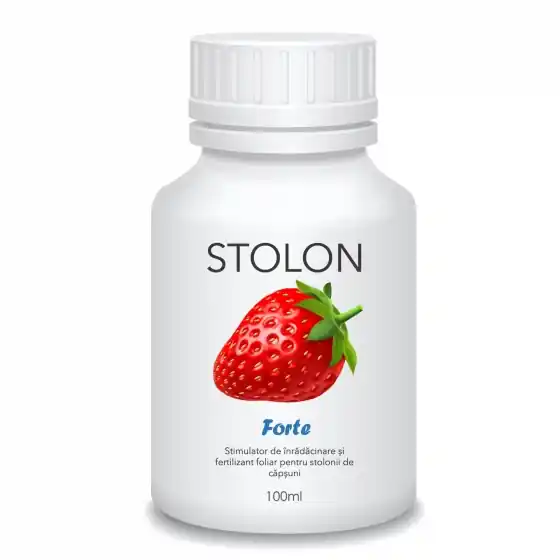 Cumpărături sigure Stimulator de inradacinare si fertilizant foliar pentru stolonii de capsuni, Stolon Forte, 100 ml, SemPlus